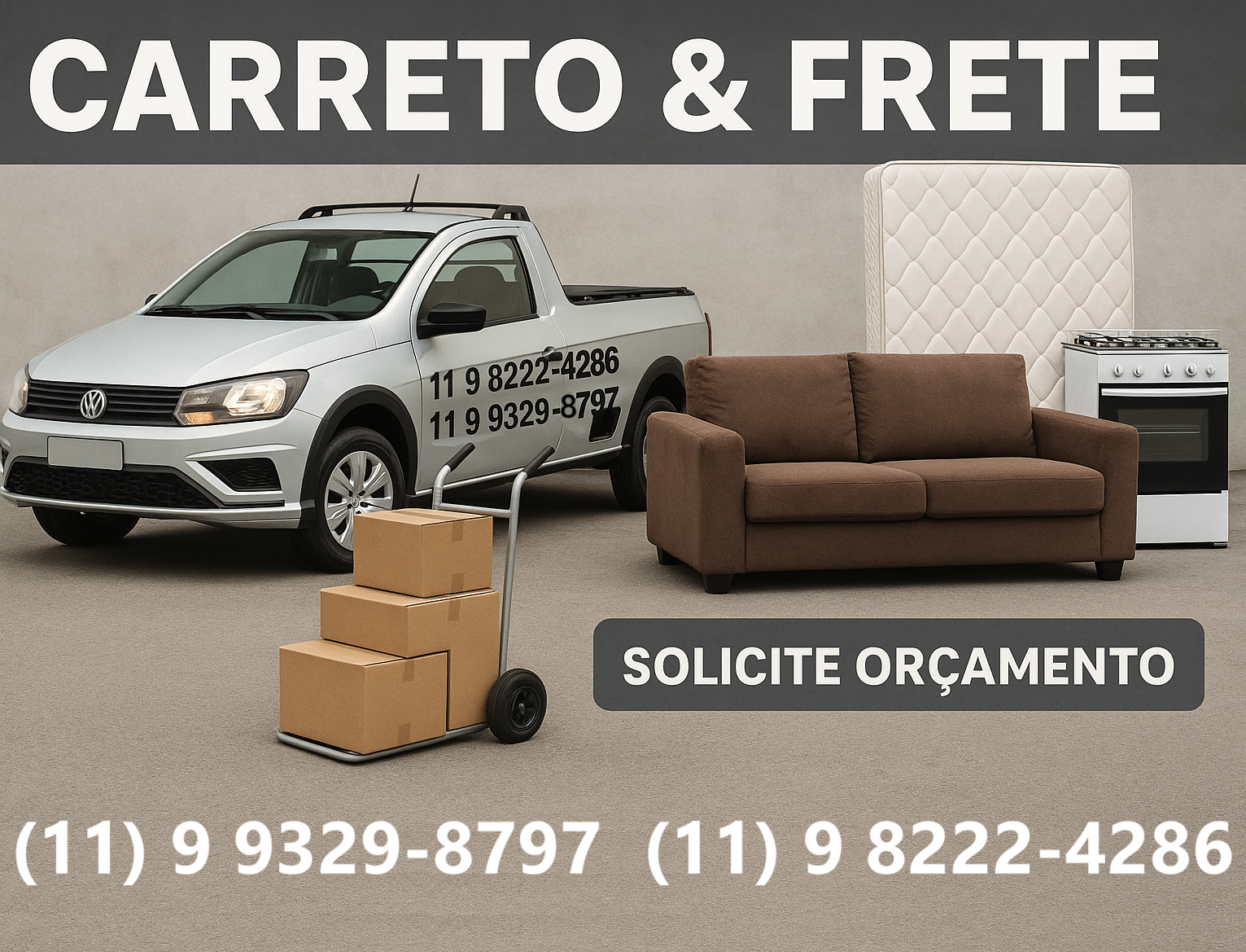 Carreto vila bartira e Frete 