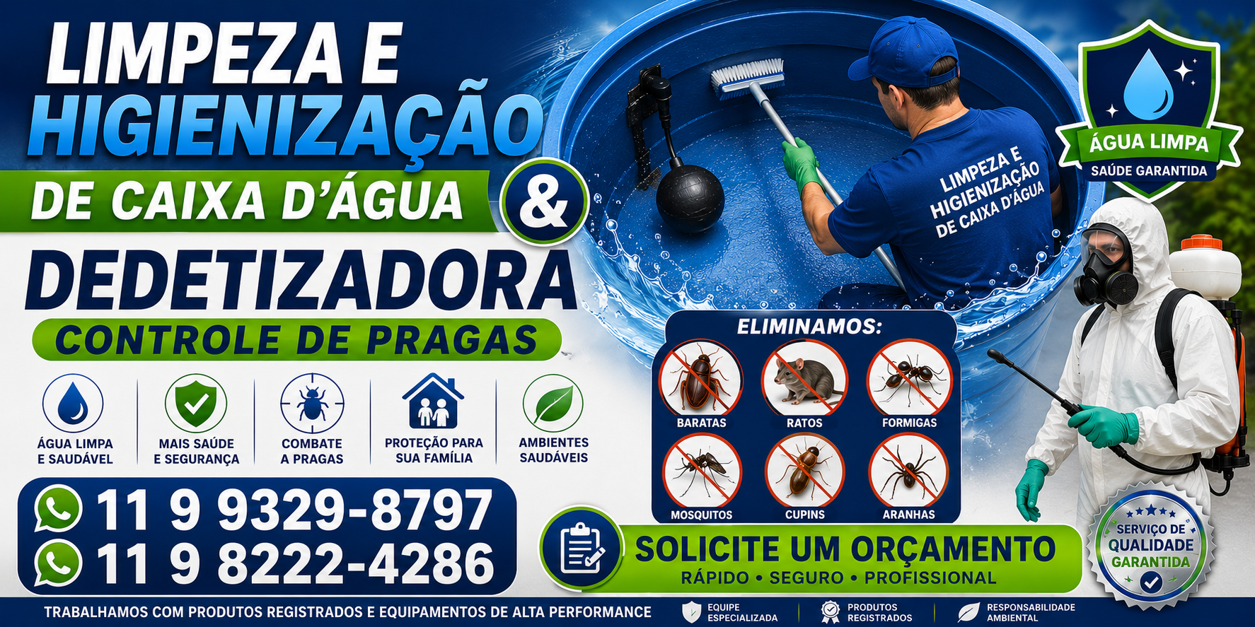 Dedetizadora Vila Aricanduva e Desentupidora Parque Do Carmo
